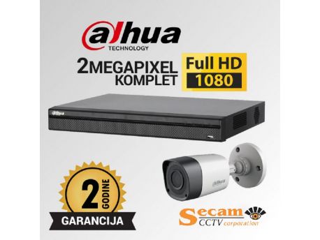 DAHUA Dahua komplet video nadzor sa 2x Full HD kamere