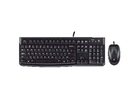 LOGITECH Tastatura i miš MK120 Desktop US - 920-002563 EN (US), Do 10 miliona pritisaka