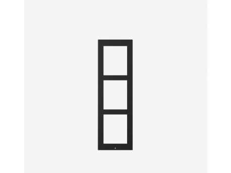 2N Frame for Installation on the Surface - 3 Modules - black 9155023