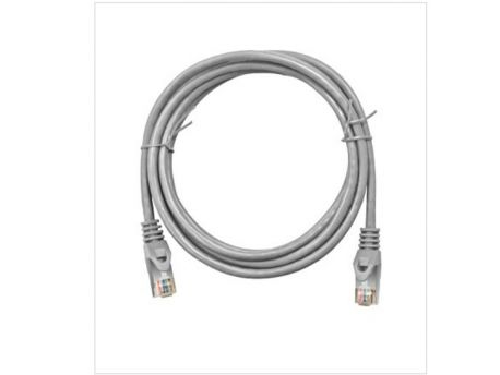 Schrack Patch RJ45, Cat.6a STP 10Gb, LS0H, 2.0m, sivi