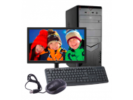 SecamCCTV Računar A-Comp Komplet, Intel Celeron Dual Core/4GB/320GB/DVD/Monitor Asus/Tast+Mis