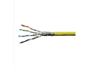 Schrack S/FTP inst. kabl cat.7a,4x2xAWG22/1,1200MHz,LS0H-3,50%,žuti