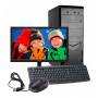 SecamCCTV Računar A-Comp Komplet, Intel Celeron Dual Core/4GB/320GB/DVD/Monitor Asus/Tast+Mis - slika 1