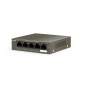 Tenda TEF1105P-4-63, 5-Port 10/100 POE RJ45 - slika 1