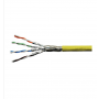 Schrack S/FTP inst. kabl cat.7a,4x2xAWG22/1,1200MHz,LS0H-3,50%,žuti - slika 1