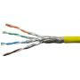 Schrack S/FTP inst. kabl cat.7a,4x2xAWG22/1,1200MHz,LS0H-3,50%,žuti/100 - slika 1