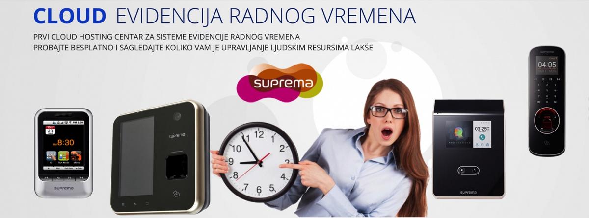 Evidencija radnog vremena Cloud